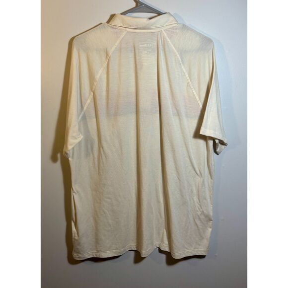 L.L.Bean Men’s L-Reg Slightly Fitted Short-Sleeve Striped Polo – Chest Pocket - Picture 5 of 5